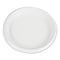 Boardwalk Hi-Impact Plastic Dinnerware, Plate, 9" Diameter, White, PK500 PLTHIPS9WH - alternate 2